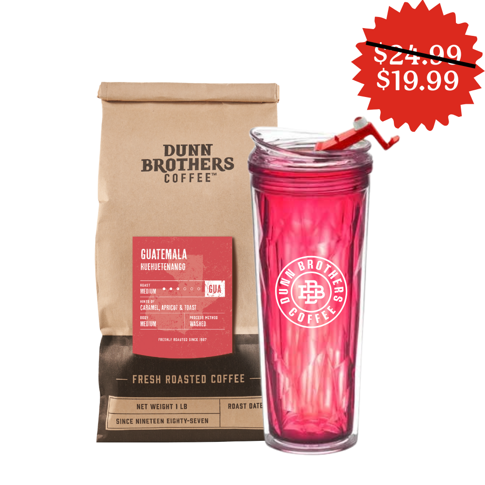 DEAL: Holiday Bundle: Medium Guatemala + 18oz Red Tumbler
