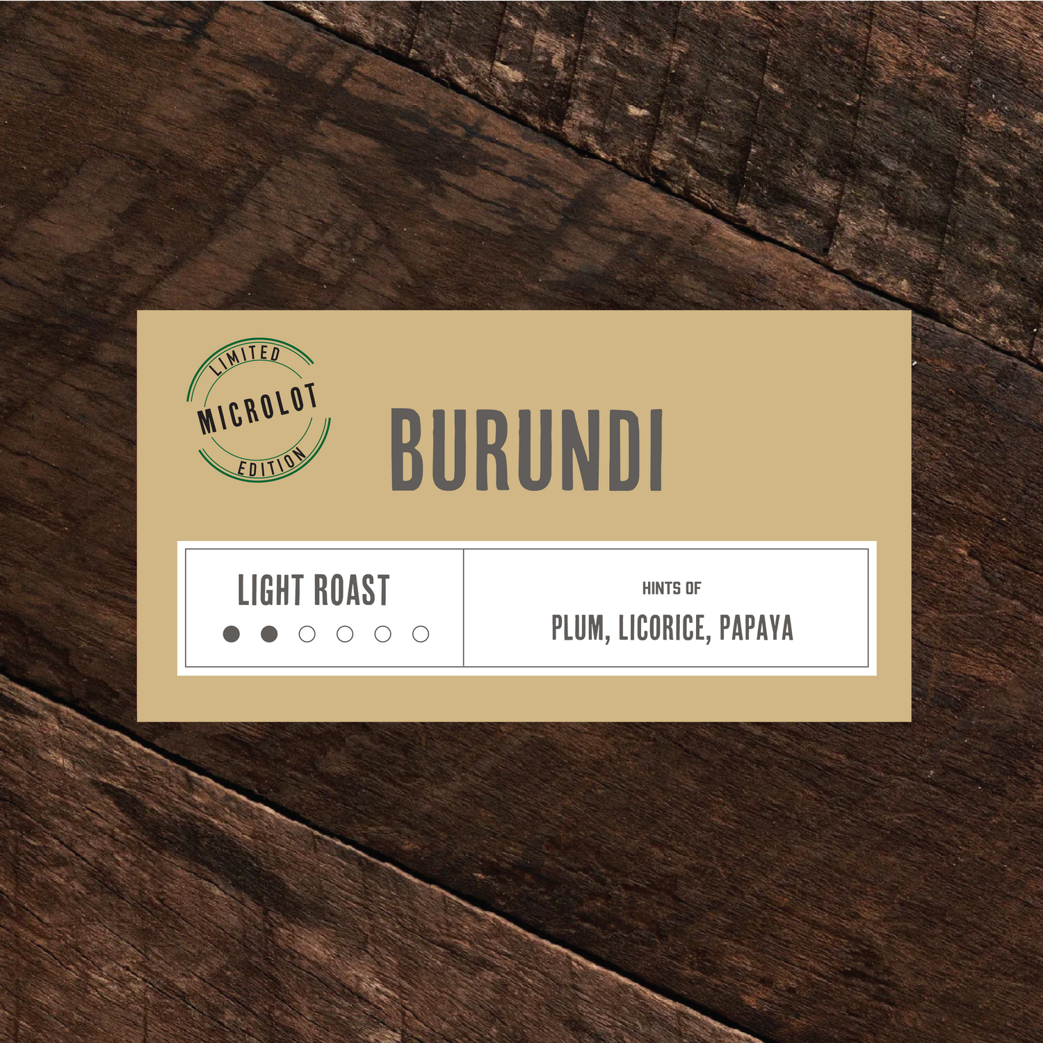 Burundi, Gisha Washing Station - Light Roast
