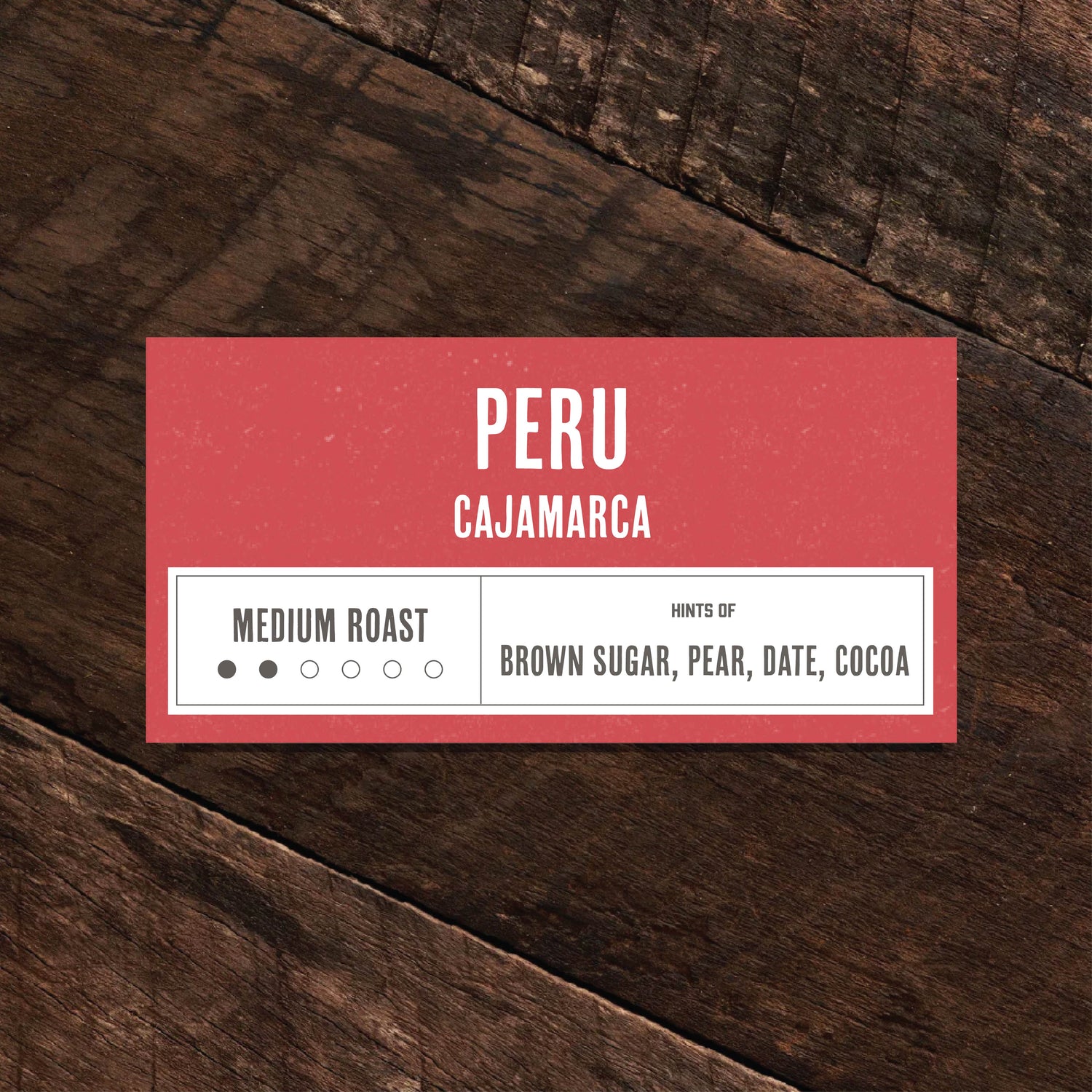 Peru, Cajamarca - Medium Roast