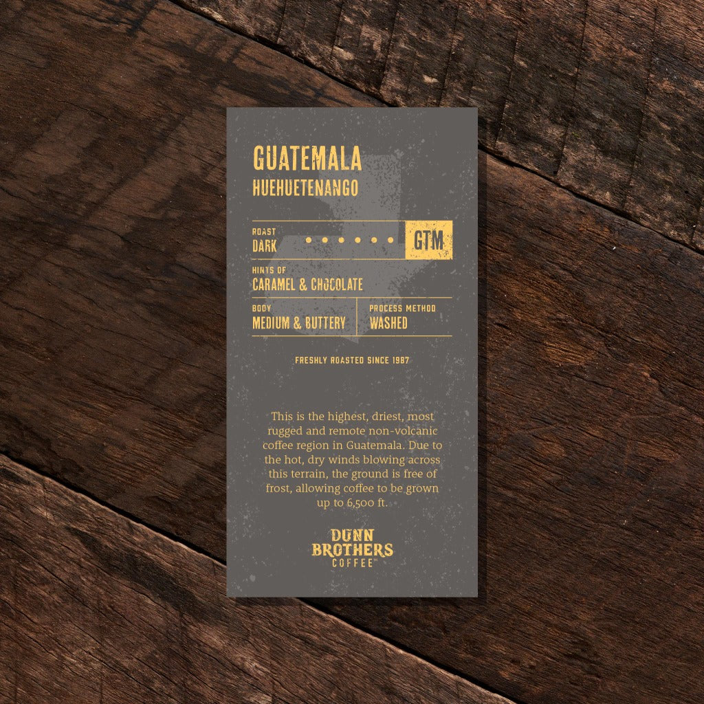 dunn brothers coffee Guatemala huehuetenango