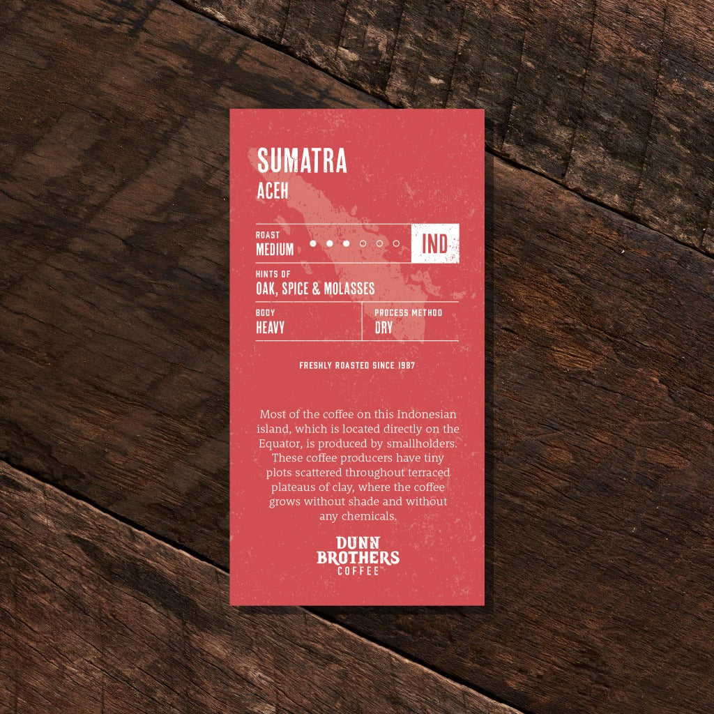 dunn brothers coffee medium roast sumatra aceh medium roast