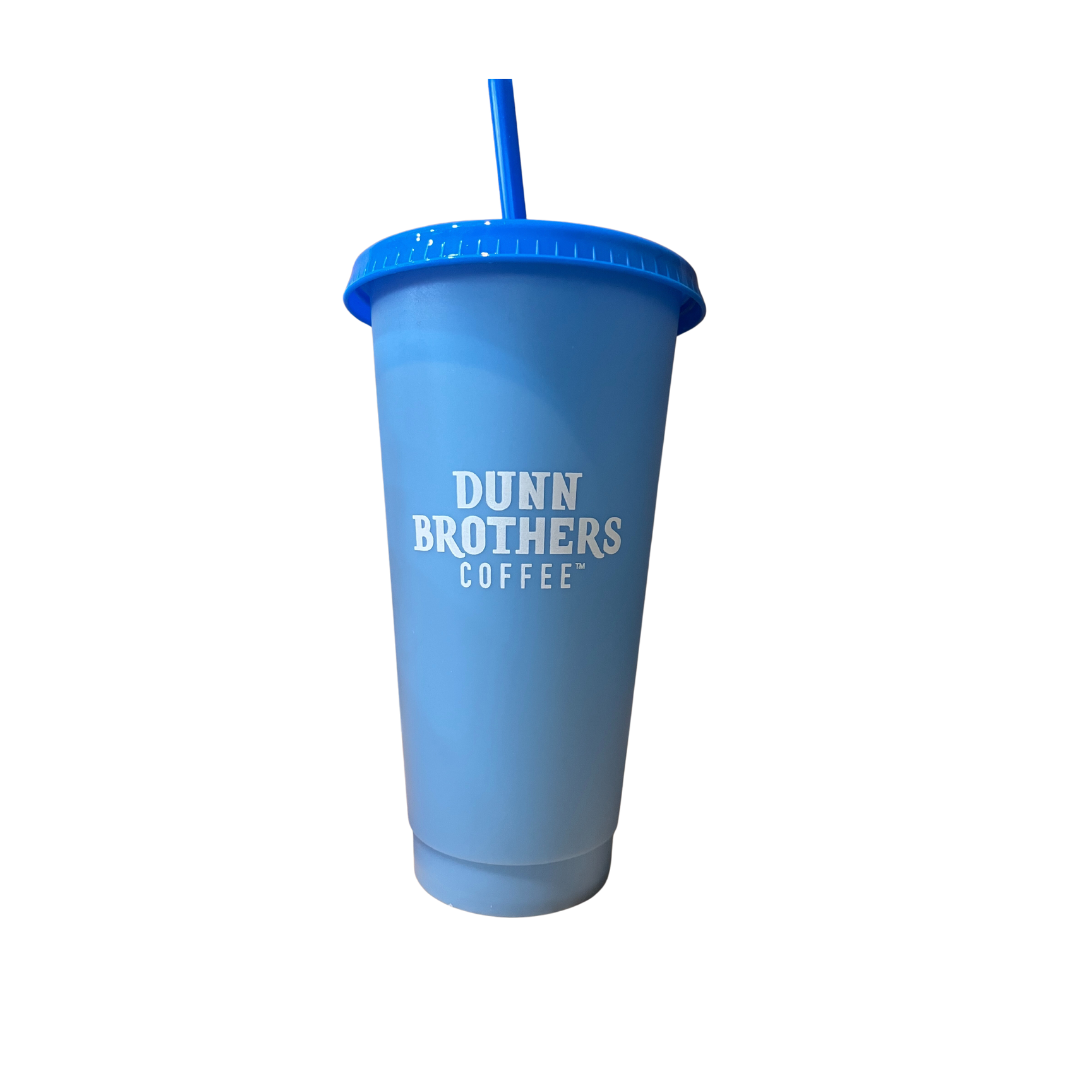 Blue Color Changing Tumbler Dunn Brothers Coffee