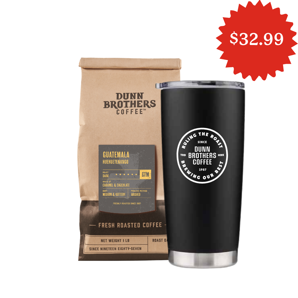BLACK FRIDAY: Holiday Bundle: Dark Guatemala + 20oz Travel Mug