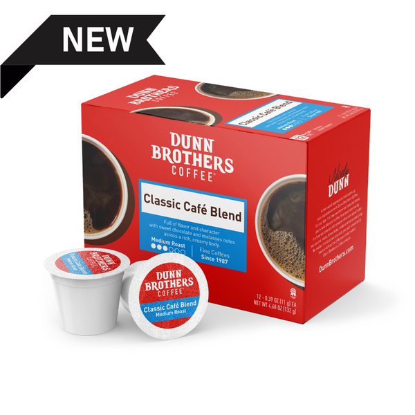 Dunn Brothers Coffee Classic Café Blend Medium Roast K-Cups