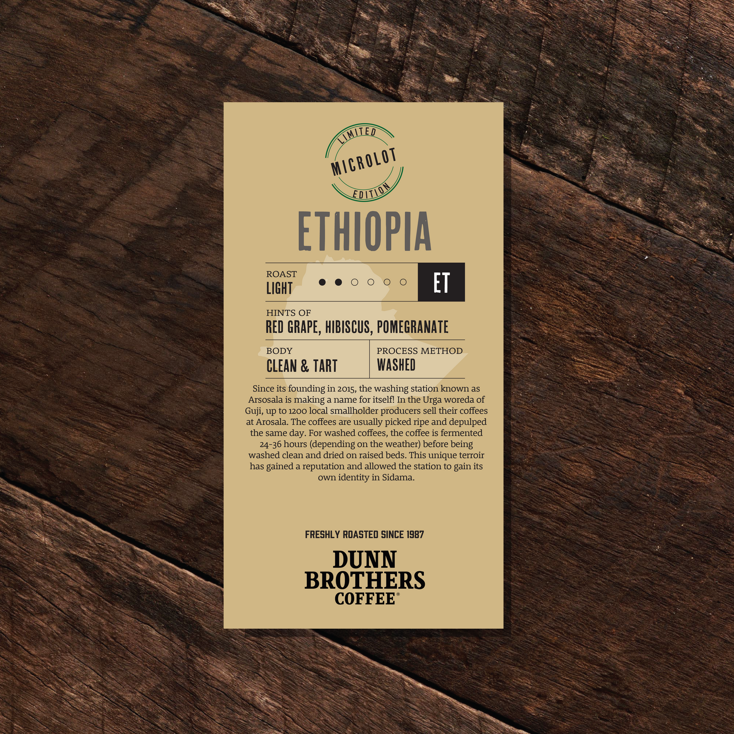 Ethiopia, Arsosala - Light Roast