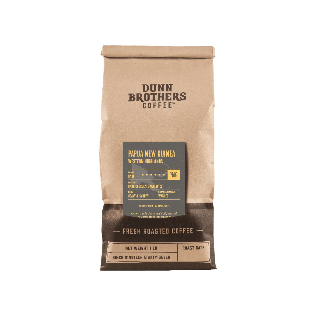 dunn brothers coffee dark roast papua new guinea