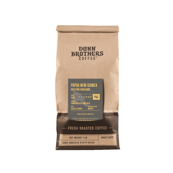 dunn brothers coffee dark roast papua new guinea