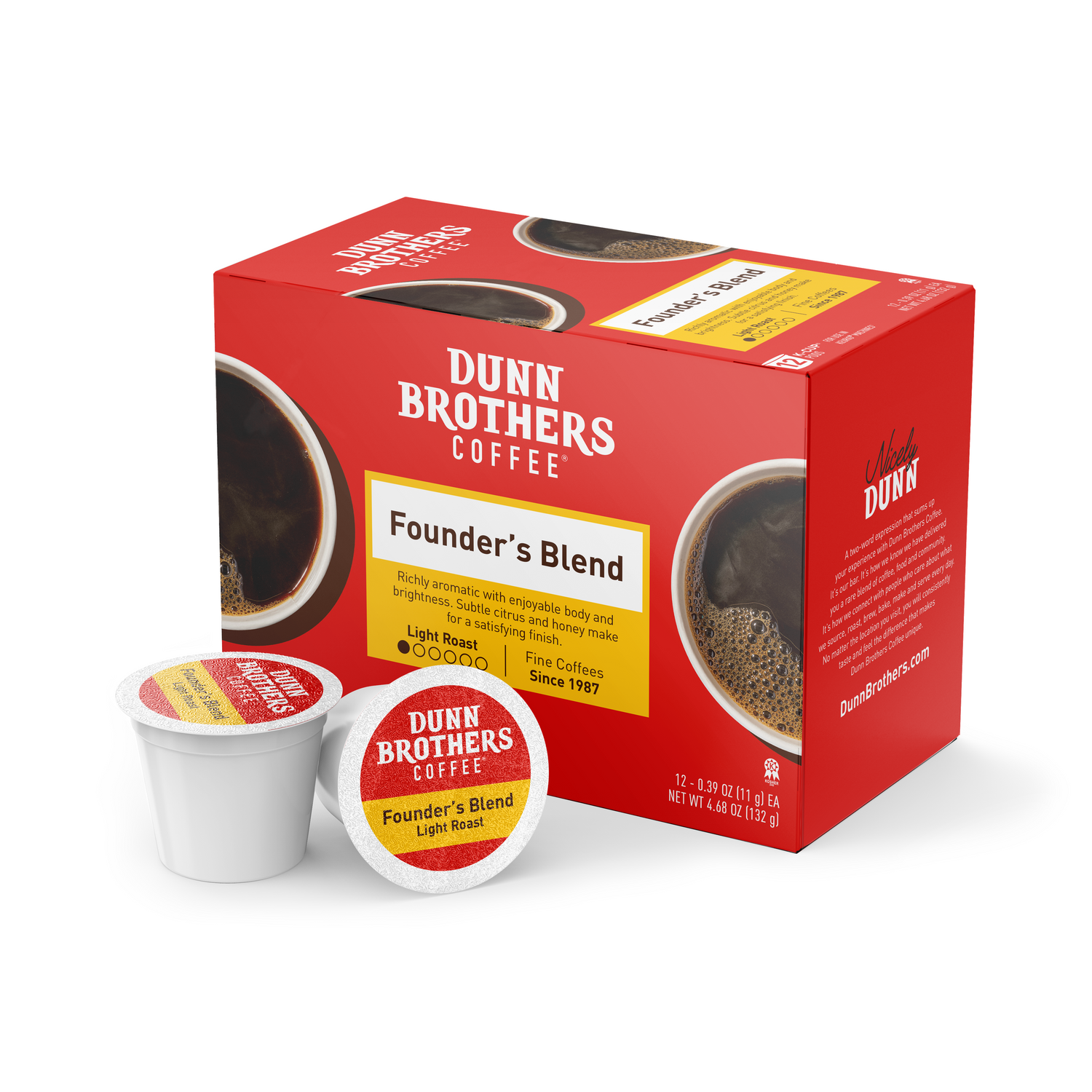 Founder's Blend (Light Roast) K Cup -- Gala Wholesale