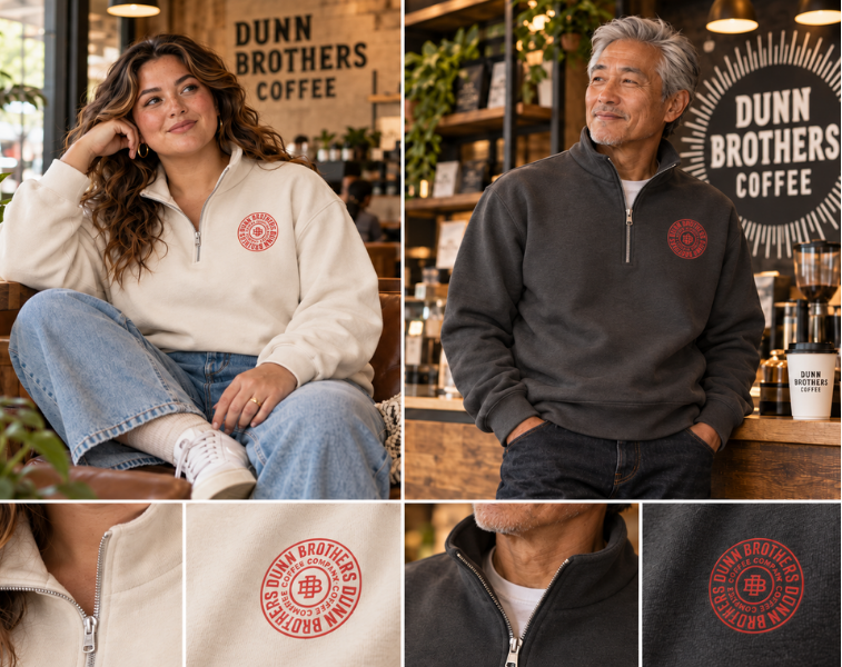 DBC Embroidered Emblem 3/4 Zip