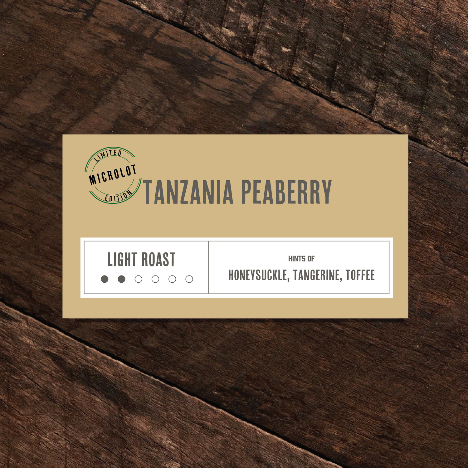 Tanzania Peaberry - Light Roast