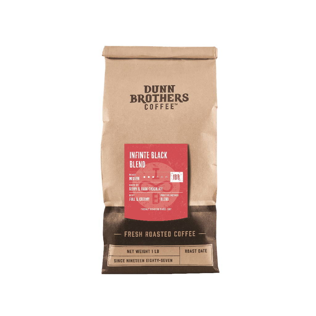 dunn brothers coffee infinite black blend medium roast