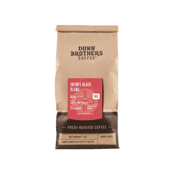 dunn brothers coffee infinite black blend medium roast