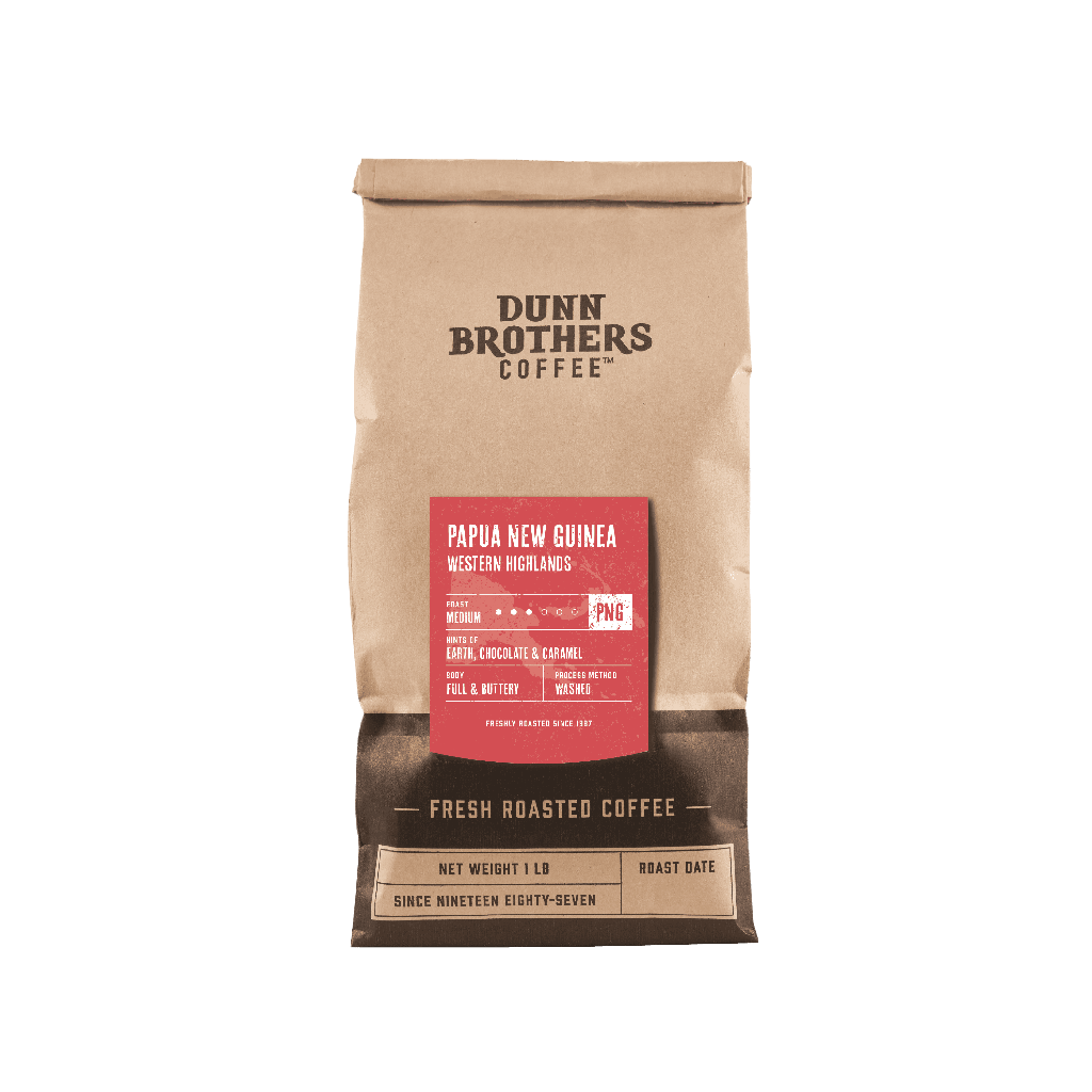 dunn brothers coffee medium roast papua new guinea western highlands coffee