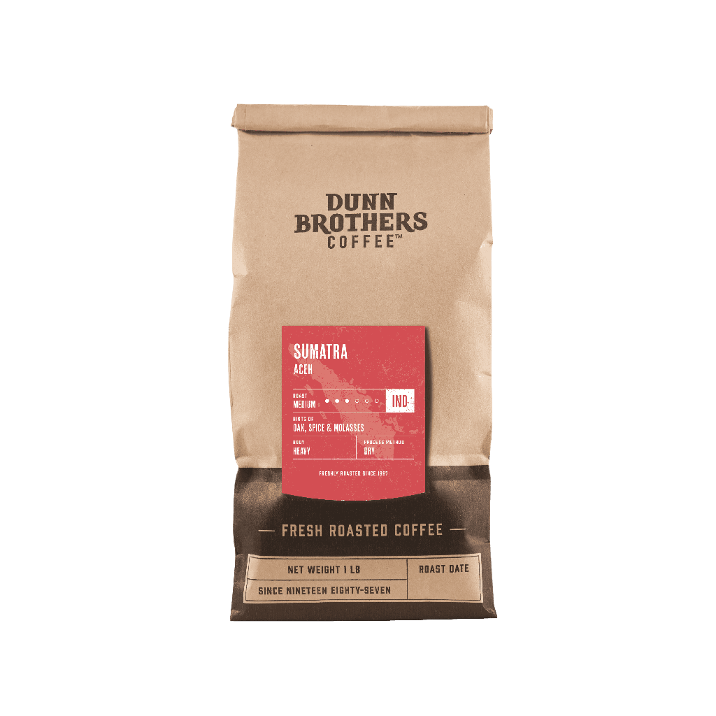 dunn brothers coffee medium roast sumatra aceh blend
